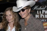 Michael Cimino avec Isabelle Huppert, lors de la ressortie de La Porte du Paradis